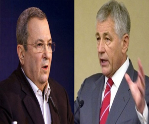   مصر اليوم - مباحثات بشأن قضايا الشرق الأوسط بين باراك و هيغل