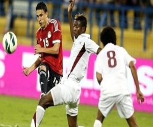 مصر اليوم - نائب السفير وممثل الاتحاد القطري في استقبال بعثة المنتخب