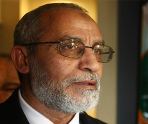   مصر اليوم - بديع: لا سبيل لاستكمال أهداف الثورة إلا بالعمل الصالح