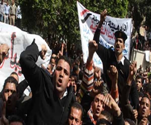   مصر اليوم - أفراد وأمناء الشرطة في كفرالشيخ يعلقون اعتصامهم لسبب الأحداث