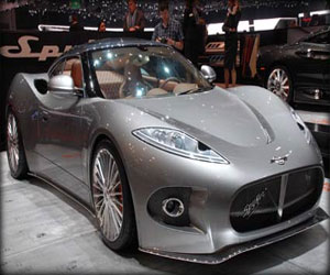   مصر اليوم - سيارة سبايكر الاختبارية مستوحاة من عالم الطيران