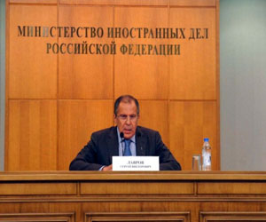   مصر اليوم - لافروف يتهم قوى خارجية بتعطيل الحوار السوري