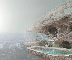   مصر اليوم - Softkill Design  تصمم منزلاً عنكبوتيًا ثلاثي الأبعاد مصنوع من البلاستيك