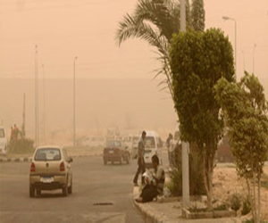   مصر اليوم - عواصف ترابية ورياح خماسينية في سيناء