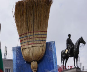   مصر اليوم - البلغار يحتجون على أداء الحكومة قبيل موعد الانتخابات