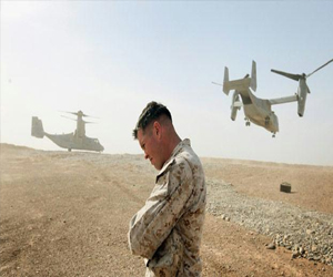   مصر اليوم - مقتل 5 من الناتو في تحطم مروحية جنوب أفغانستان