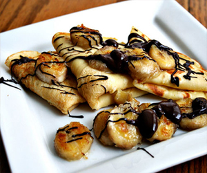   مصر اليوم - كريب بالموز والشيكولاتة