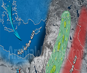   مصر اليوم - موجة من العواصف الرعدية و الرملية على شمال السعودية