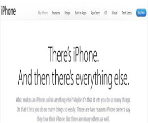 مصر اليوم - آبل تخصص صفحة لمزايا آيفون مقارنة بالأجهزة المنافسة