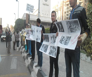   مصر اليوم - وقفة لتحالف الثوار من أجل الحرية في المنصورة