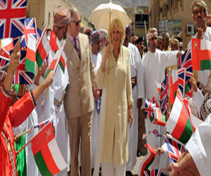   مصر اليوم - استقبال حافل للأمير تشارلز وزوجته في عمان