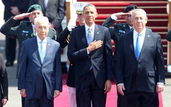   مصر اليوم - أوباما يستهل زيارته الشرق أوسطية في إسرائيل ويصف التحالف بـالأبدي