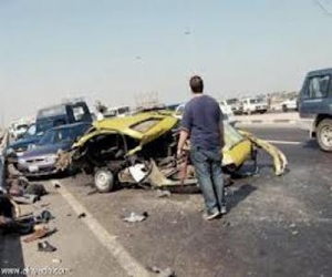   مصر اليوم - إصابة شرطيين في حادث سير شمال سيناء