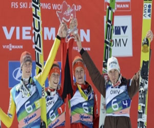 مصر اليوم - القفز العالي بالزلاجات شليغنزاور يضمن المهم