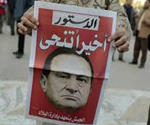   مصر اليوم - المحكمة الإدارية العُليا ترفض دعاوى بطلان قرار تنحي مبارك عن الحكم