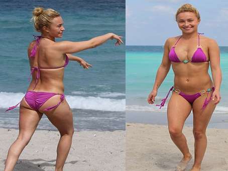   مصر اليوم - هايدن بانتير ترتدي بيكيني مثير على شاطئ ميامي