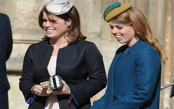   مصر اليوم - الملكة إليزابيث ترافق حفيداتها الأنيقات في احتفالات عيد القيامة في ويندسور