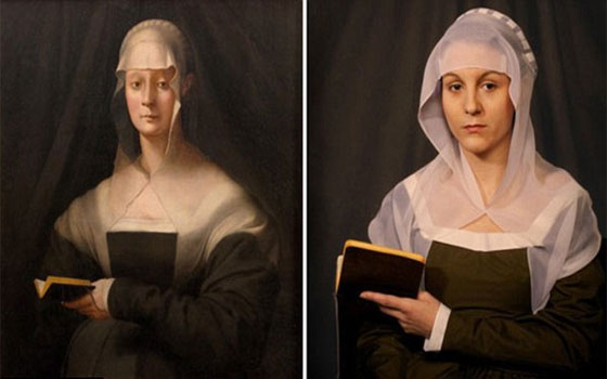   مصر اليوم - مصور إيطالي يستعين بوجوه البشر لتجديد لوحات من عصر النهضة