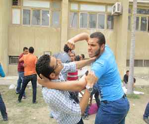   مصر اليوم - جامعة الإسكندرية تدشن حملة لا للعنف