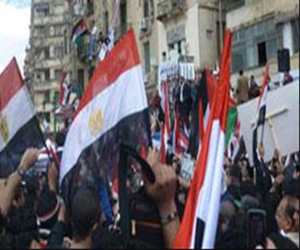   مصر اليوم - تظاهرة في الإسكندرية تنديدًا بأحداث الفتنة التي شهدتها البلاد