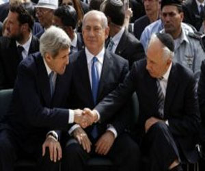   مصر اليوم - كيري يرى أن السلام بين إسرائيل والفلسطينيين ممكن