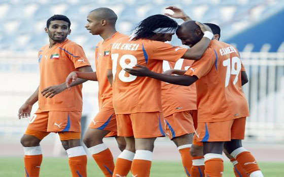 مصر اليوم - كاظمة الكويتي ينهي مغامرة الشباب العماني في دوري أبطال الخليج