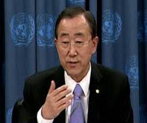   مصر اليوم - بان يدين الهجوم الذي استهدف قوات حفظ السلام في جنوب السودان