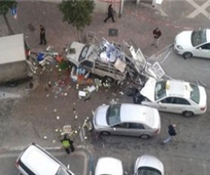   مصر اليوم - مقتل 7  إسرائيليين وعشرات الجرحى إثر حادث سير في حيفا