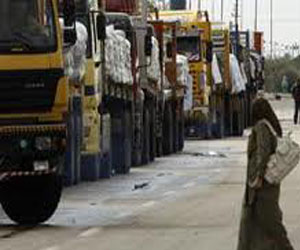   مصر اليوم - لجنة فلسطينية تتهم إسرائيل بمنع 1000شاحنة بضائع من دخول غزة