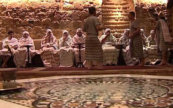 مصر اليوم - حمّام شامي أول مسلسل سوري يصور خارج البلاد