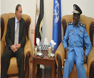   مصر اليوم - وفد من الشرطة المصرية يختتم زيارة إلى الخرطوم