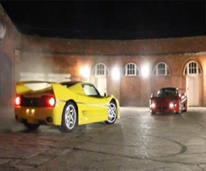 مصر اليوم - نسختين من سيارة فيراري F50 الاشبه بالراليات