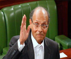   مصر اليوم - رفع لائحة لوم ضد المرزوقي لرئاسة التأسيسي لدفاعه عن قطر