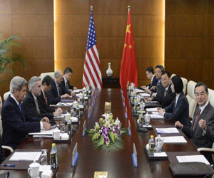   مصر اليوم - كيري في بكين لحثها كي تضغط على بيونغ يانغ