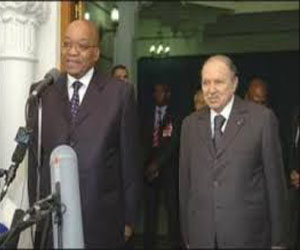   مصر اليوم - الرئيس الجنوب إفريقي يصل إلى الجزائر في زيارة رسمية