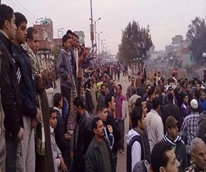   مصر اليوم - إغلاق طريق سيدي سالم ـ كفر الشيخ لليوم الـ 3 على التوالي