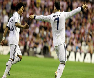   مصر اليوم - رونالدو يقود الريال لسحق بلباو