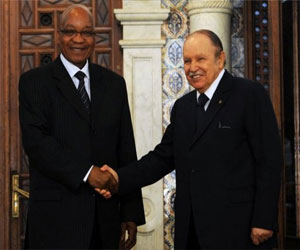   مصر اليوم - محادثات زوما وبوتفليقة تركزت على الأمن في أفريقيا