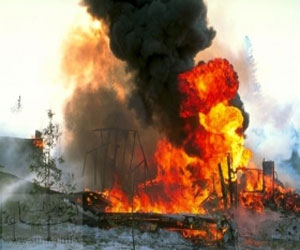   مصر اليوم - حريق في شقة سكنية في منطقة تل الهوى غرب مدينة غزة