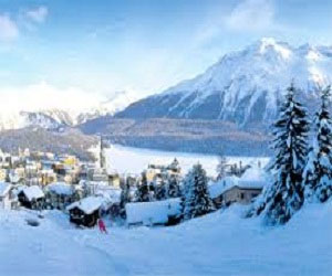   مصر اليوم - هواة التزلج يقبلون على زيرمات السويسرية