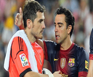   مصر اليوم - تشافي: حزين لجلوس كاسياس على مقاعد البدلاء