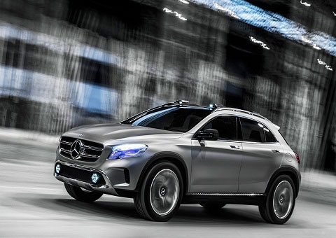   مصر اليوم - أول ظهور للسيارة مرسيدس بنز جي إل إيه في معرض شنغهاي