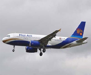   مصر اليوم - رحلة جوية جديدة تابعة للخطوط الفلسطينية تصل مطار العريش آتية من الأردن