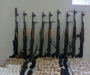   مصر اليوم - مخدرات وأسلحة في حملة أمنية بوسط سيناء