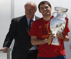   مصر اليوم - كاسياس: أتوجه بالشكر لديل بوسكي