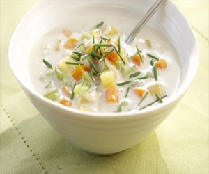   مصر اليوم - حساء الخضار والجمبري