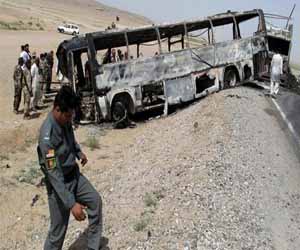   مصر اليوم - أفغانستان: 45 قتيلاً في اصطدام حافلة وصهريج نفط