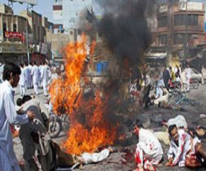   مصر اليوم - مقتل 6 اشخاص وإصابة 38 آخرين جراء انفجار فى باكستان