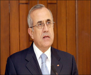   مصر اليوم - الرئيس اللبناني يدين تفجيرات دمشق