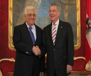   مصر اليوم - عباس يبحث مع الرئيس النمساوي استئناف المفاوضات